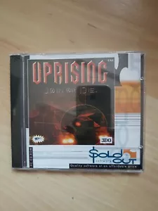 PC Vintage Sammler CD-Rom Action Kampf Krieg Spiel Aufstand beitreten oder sterben NEU - Bild 1 von 3