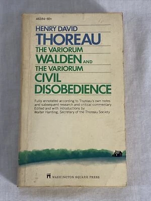 THE Variorum Walden And The Variorum Civil Disobedience Paperback 1968 - Image 1 of 4