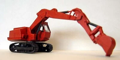 Priestman Hydraulic back actor Excavator E33 UNPAINTED N Gauge Scale Model Kit - Image 1 of 4