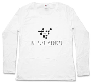TAI YONG LOGO DAMEN LANGARM T-SHIRT Medical Insignia Sign Game Corporation Corp - Picture 1 of 1