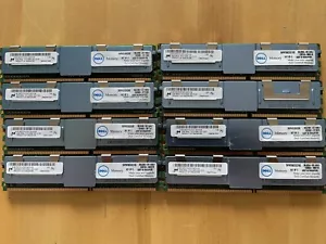 DELL Micron 4GB PC2 5300F 555 DIMM DDR2 MT36HTF51272FZ667H1D6 Server - Foto 1 di 4