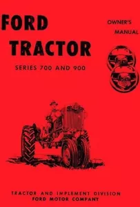 Manuale Operatore Proprietario Trattore Ford 700 900 740 950 960 - Foto 1 di 1