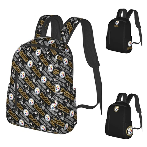 Pittsburgh Steelers Lightweight Backpack Hiking Travel Backpack School Bag Cover