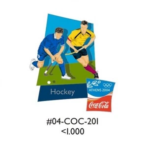 HOCKEY DEPORTIVO - COCA COLA ATENAS PIN DE LOS JUEGOS OLÍMPICOS 2004 - RARO - Imagen 1 de 1