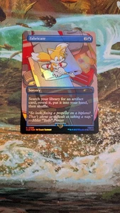 Fabricate Foil Sonic The Hedgehog Secret Lair - Picture 1 of 2