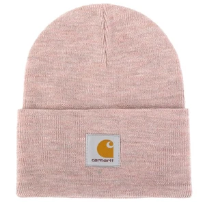 Carhartt WIP Acrylic Watch Hat Beanie pink - Unisex Winter Mütze mit Umschlag - Bild 1 von 2