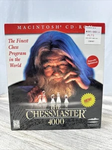 The Chessmaster 4000 Big Box Factory Sealed Mindscape For Macintosh CD-ROM - Picture 1 of 6