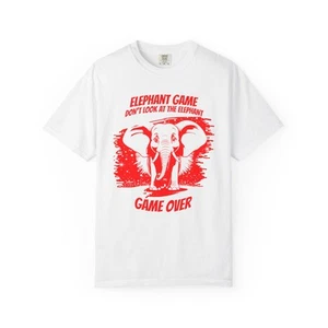 Elefantenspiel T-Shirt, Tierliebhaber Geschenk Tee, Fun Wear, Partys, Spieleabend - Bild 1 von 41