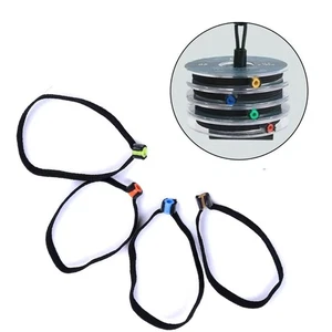 4pcs Fly Fishing Tippet Spool Tenders Elasticity Line Tenders Random Color - Picture 1 of 9