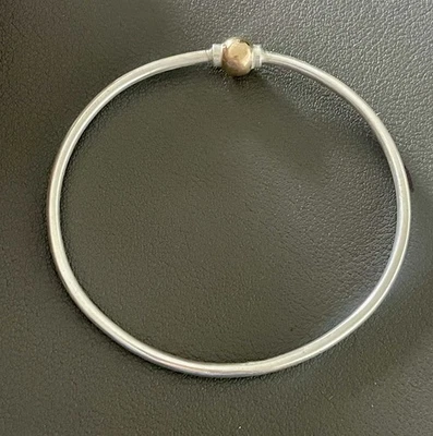 Brazalete/brazalete LeStage Cape Cod - plata de ley y 14KT. Leer (L36) Foto 1 de 4