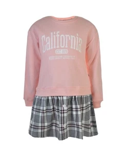 Limited Too Girl's California Varsity Sweatshirt Dress Size 10 - Picture 1 of 4