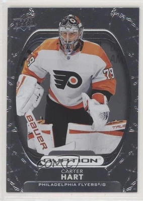 2021-22 Upper Deck Ovation Silver Foil Carter Hart #14 - Image 1 of 2
