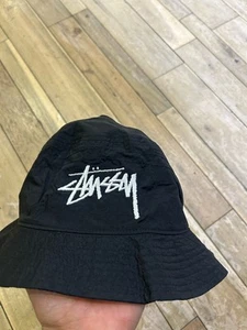 Size S/M - Nike x Stussy Bucket Hat DRI-FIT - Black - Picture 1 of 3