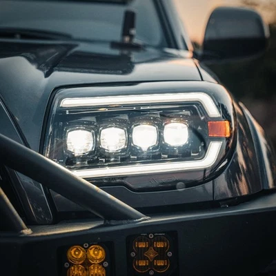 AlphaRex Black Nova LED Projector Headlights for 2006-2009 Toyota 4Runner - Image 1 of 4