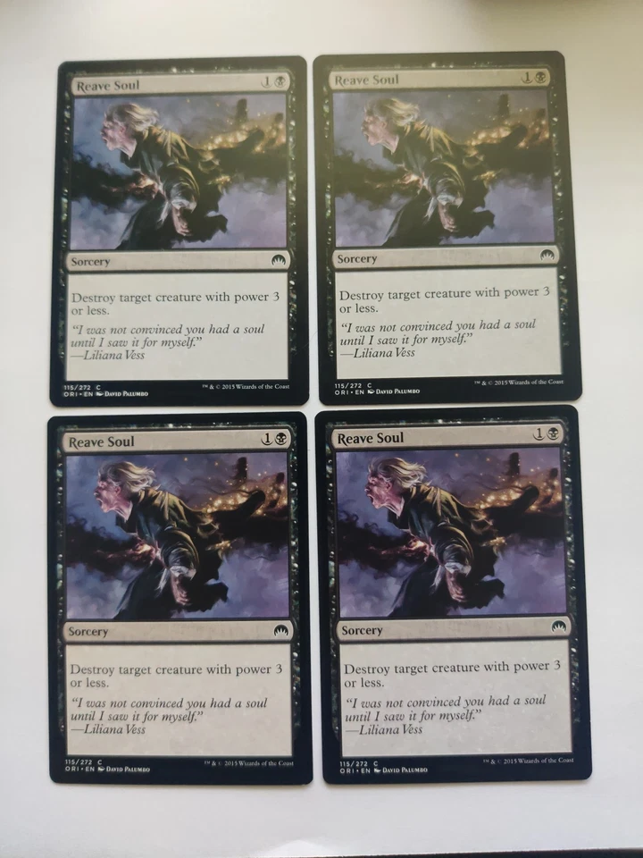 Reave Soul x 4 Magic Origins Regular MTG  - Image 1 of 1