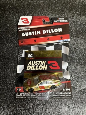 Austin Dillon Dow Gold NASCAR Authentics 2019 Wave 5 1/64 - Image 1 of 2