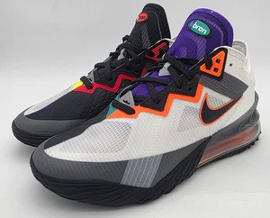 Nike LeBron 18 Low Greedy CV7562-100 Men's 8 Sneakers - Picture 1 of 7