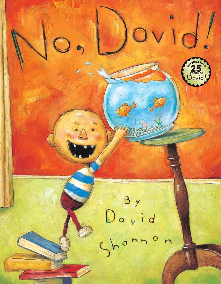 No, David! (25th Anniversary Edition) by David Shannon Hardcover Book - image 1 of 1