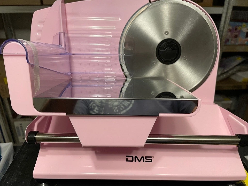 DMS®  AS-400 Metall Wurst. Brot Schneidmaschine  Rosa - Bild 1 von 1