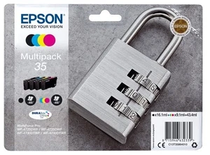 Epson Cadenas Multipack 4-colours 35 Durabrite Ultra Ink - Photo 1/2
