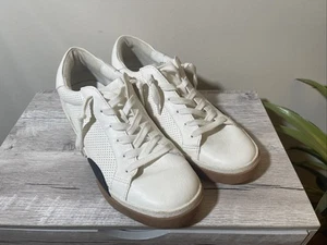Dolce Vita Harryson Sneakers - White Leather - Women’s Size 9 - Picture 1 of 8