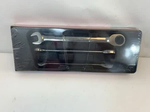 NEW SNAP-ON OXRM703A 3PC METRIC  NON-REVERSIBLE RATCHETING COMBO WRENCH  NEW - Picture 1 of 5