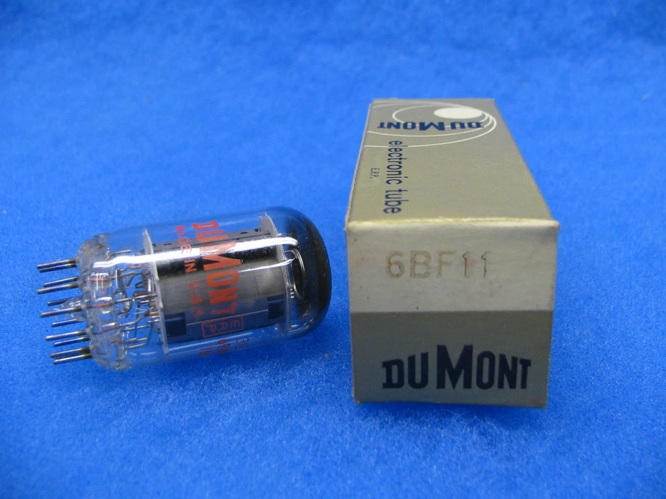 (1) Tubo NOS 6BF11, DUMONT - EE. UU. - 1969 Foto 1 de 1