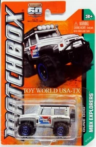 2013 Matchbox #80 MBX Explorers Dune Dog White - Picture 1 of 1