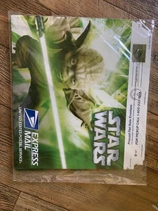 2007 FIRST DAY Star Wars USPS Exps Mail Set Darth Obi Yoda Collector Item RARE - Bild 1 von 3
