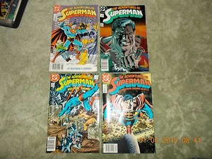 DC COMICS~ LAS AVENTURAS DE SUPERMAN~# 429,431,434,435~1987 - Imagen 1 de 2