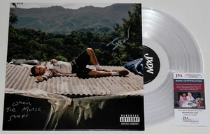 JXDN JADEN HOSSLER SIGNED WHEN THE MUSIC STOPS LP VINYL RECORD ALBUM AUTO JSACOA - Picture 1 of 3