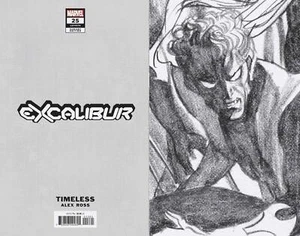EXCALIBUR #13 1:100 ALEX ROSS NIGHTCRAWLER TIMELESS SKETCH VARIANT XOS 102120 - Bild 1 von 1