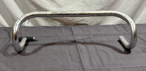 Manillar vintage Nitto Santana 46 cm plata aluminio caída 26 mm diámetro abrazadera - Imagen 1 de 8
