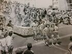 Vintage Ca Photograph Parade Floats Period Dress Small Town America