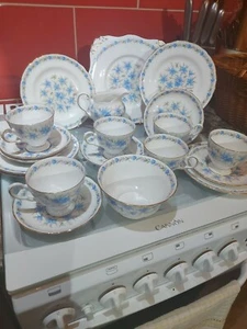Toskanisches China Tee-Set - Bild 1 von 8