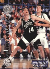 1997 Press Pass Double Threat Silver #12 Austin Croshere