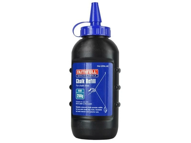 Faithfull - Polvo de tiza azul 250g - Imagen 1 de 1