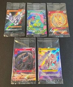 MetaZoo 2025 Convention Pack Completo Extended Art Redemption Set di 5 NM SIGILLATO - Foto 1 di 1