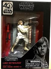 Star Wars Black Series 40th Anniversary Luke Skywalker Titanium Series Die Cast