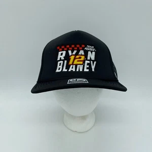 '47 Brand Trucker Ryan Blaney Nascar Snapback Hat Cap Black Adjustable - Picture 1 of 6
