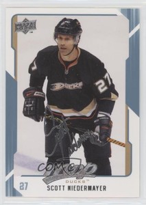 2008-09 Upper Deck MVP Scott Niedermayer #8 HOF