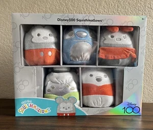 Squishmallows 5" Disney 100th Anniversary 5er-Pack Tags Weihnachten Sammlerstück - Bild 1 von 8
