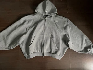 Balenciaga unity boxy zip-up hoodie grey(m) - Picture 1 of 6
