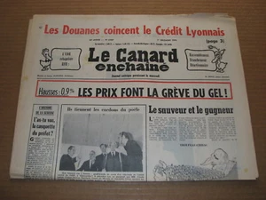 *** Le Canard Enchaîné *** n° 2928 - 08/12/1976 - Les coupe-gorge de la majorité - Picture 1 of 1