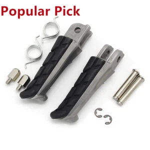Motorcycle Front Footrest Foot Pegs Pedal For Honda VFR800F CBR1100XX VFR800FD - Picture 1 of 7