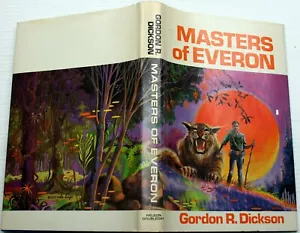 MASTERS OF EVERON Gordon R Dickson HC/DJ/BCE true first printing J32 NF/NF - Foto 1 di 3
