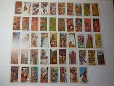 COMPLETE SET OF 48 BROOKE BOND RED ROSE TEA 1974 INDIANS OF CANADA CARDS