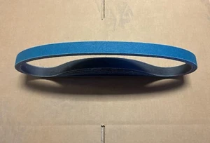PREMIUM 1 X 30 BLUE ZIRCONIA SANDING BELTS 10 PACKS!! YOU CHOOSE, 24 TO 120 GRIT - Picture 1 of 3