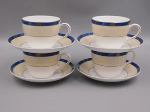 FOUR WEDGWOOD ALEXANDRIA CUPS AND SAUCERS. - Picture 1 of 2