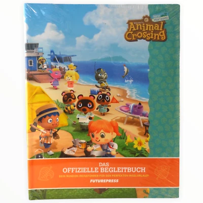 NINTENDO Animal Crossing New Horizons Lösungsbuch Buch Guide Begleitbuch Offiziell Neu